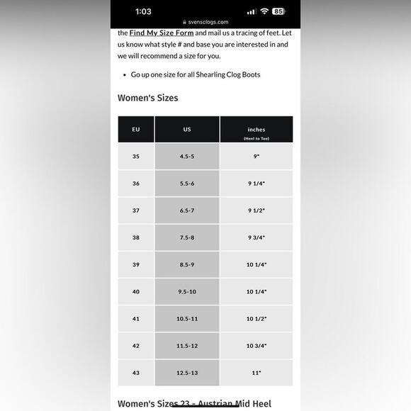 Sven NAVY BLUE Leaf Punch Swedish Clogs Size 37 or US 6.5-7 - Picture 12 of 12